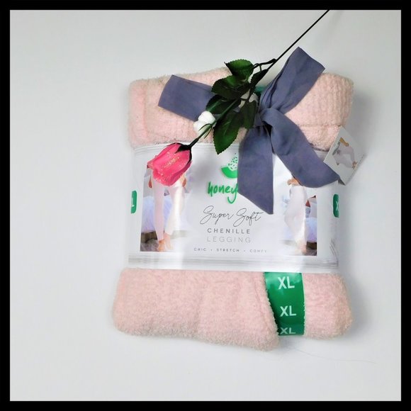 Honeydew USA Other - NWT honeydew Super Soft Chenille Leggings Pink XL